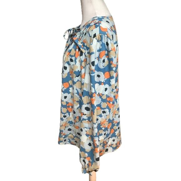 Joie Multicolor Long Sleeve Blouse, Size M - Floral, Boho, Chic - Picture 2 of 7